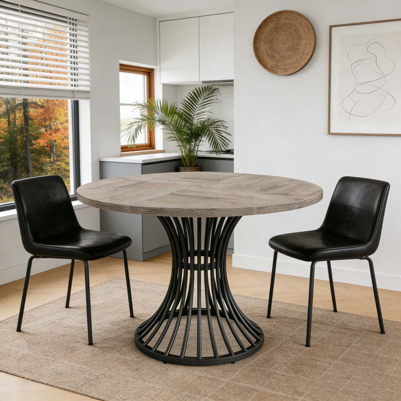 Table de salle à manger Farmhouse, Gris