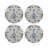 Royal Delft Purissima Round Beaded Placemat Smooth