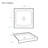 Voltaire 36" x 36" Single-Threshold, Center Drain, Shower Base-88912815