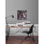 « taupe floral »-« floater », reproduction d’art sur toile-26154328