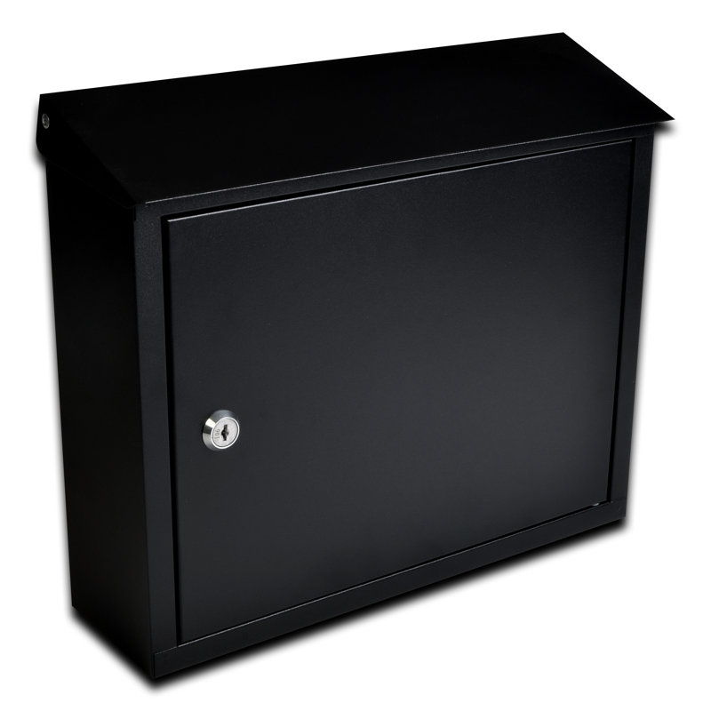 Lichtwardt Steel Wall Mounted Letter Box, Yes