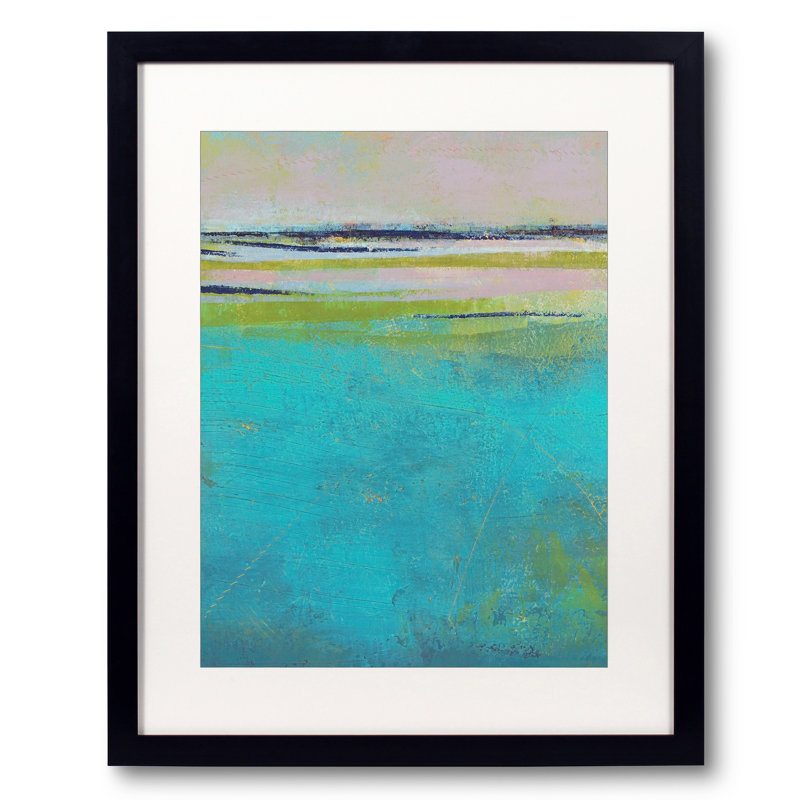Shallow Time Print by Victoria Primicias, Black Framed Paper, 20" H x 16" W