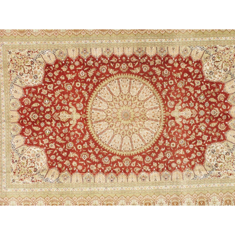 Azerbaijan One-of-a-Kind Rectangle 7'10" X 11'7" Hand Knotted Area Rug