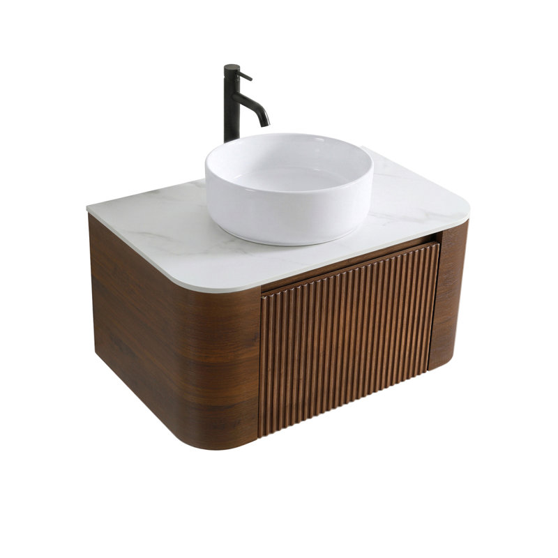 Meuble-lavabo Erba, Brown, 30"