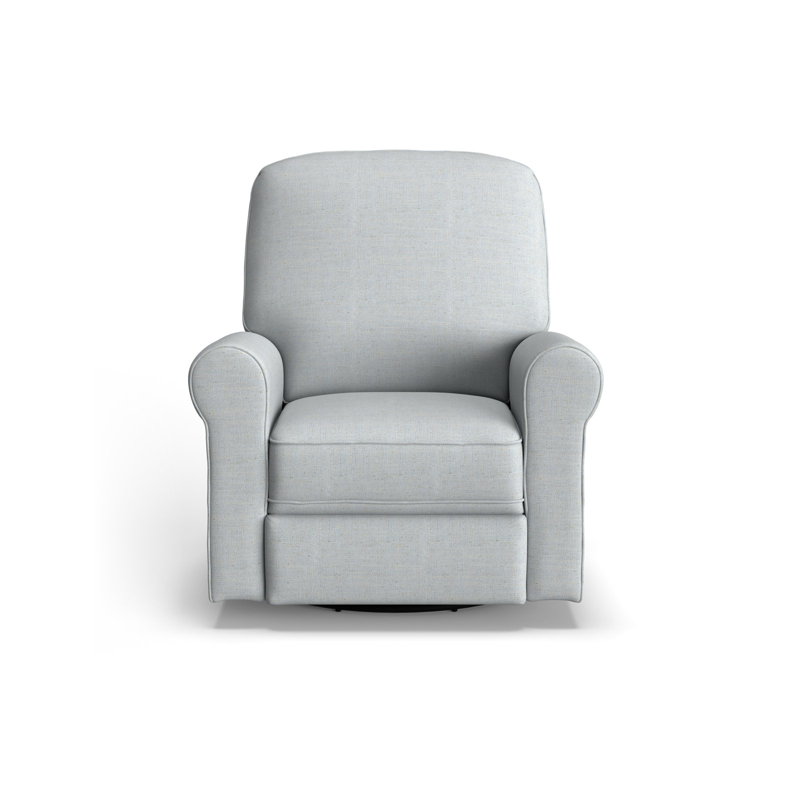 Anastasia Upholstered Swivel Reclining Glider, Nomad Oxford Crypton