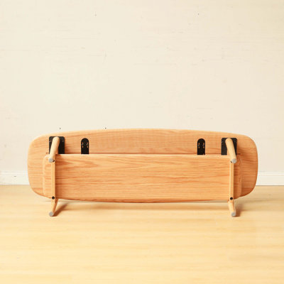 Solid Wood Multi-Use Table, Coffee Table & Study Desk with Storage Shelf