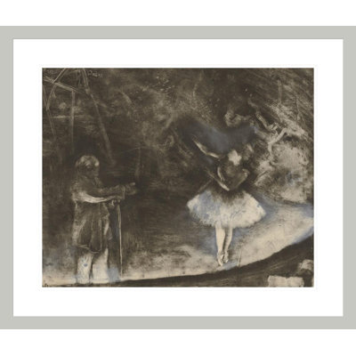 «The Ballet Master» par Edgar Degas, impression giclée encadrée