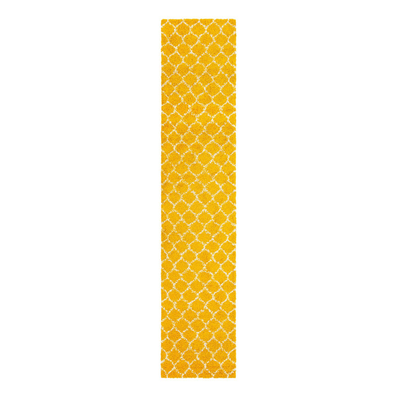 Geometric Indoor Rug, Runner 3'3" x 16'5"