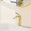 Robinet de lavabo à poignée simple noir mat-135783735