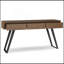 Lowry - Console de canapé - Brun rustique naturel vieilli-118038032