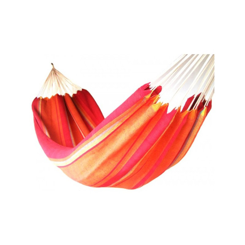 Lezama Double Classic Hammock, Orange/Red