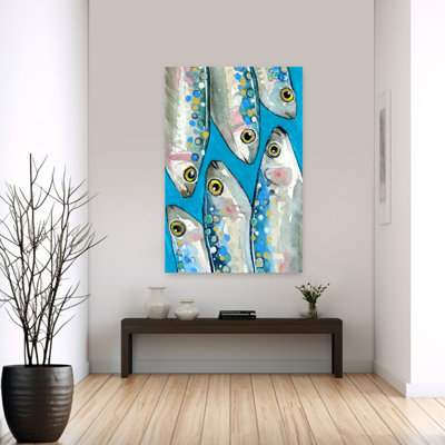 Contemporary Art Fish Coastal Art