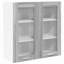 Vidaxl Hanging Cabinet With Storage Riga Grey Sonoma 60 X 31 X 80 Cm-121217424-121217421