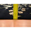 Tapis noir en laine et en soie noué à la main 8 pi x 10 pi 7793B3B7A61F4BD0BED72618E26A67BD