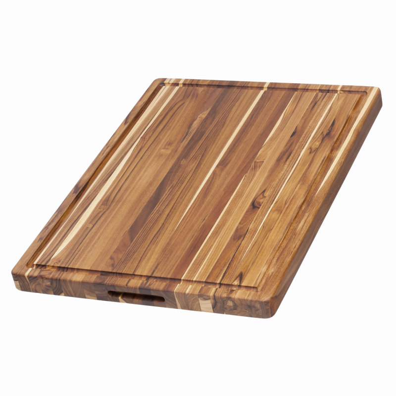 Teakhaus Teak Wood Cutting Board, 15" W x 24" L