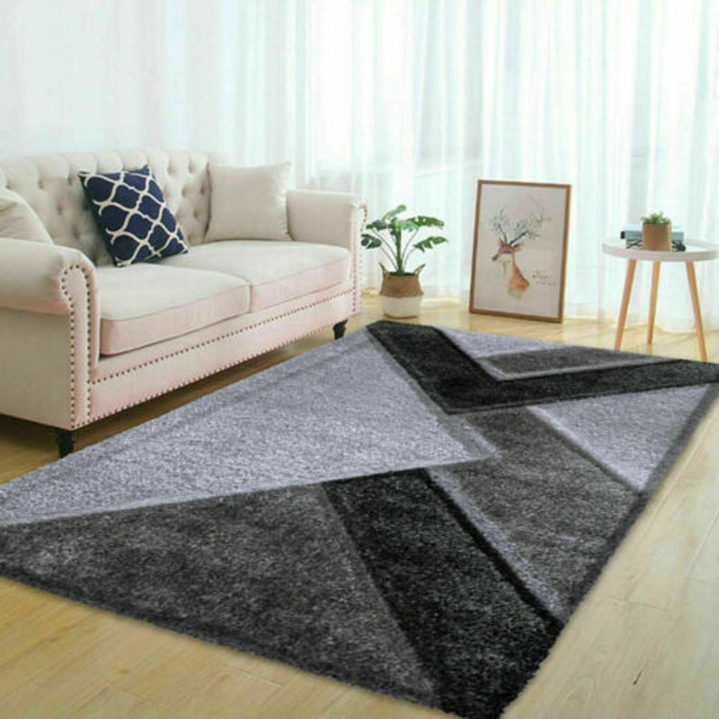 Geometric Area Rug, Rectangle 60 x 110cm