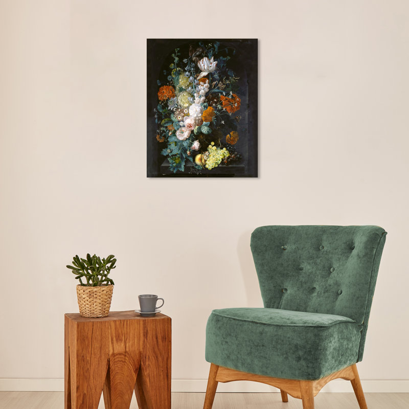 Un vase de fleurs par Wynwood Studio, H 20 po x l 16 po x P 0,8 po