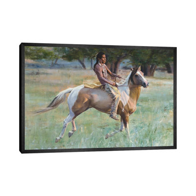 New Pony by David Edward Kucera - Painting on Canvas