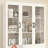 79'' H X 47'' W 4-Tier Office Storage Cabinet With 2-Drawer