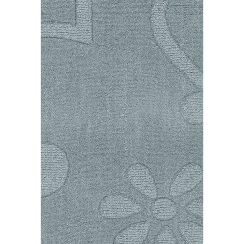 Tapis transitionnel tissé à la main Jaipur - gris / blanc, Rectangle 7 pi x 10 pi