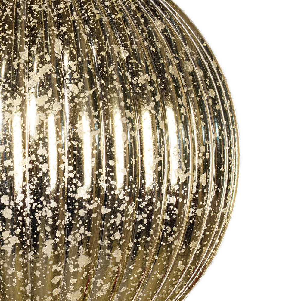 6'' Solid Ball Ornament, Beige