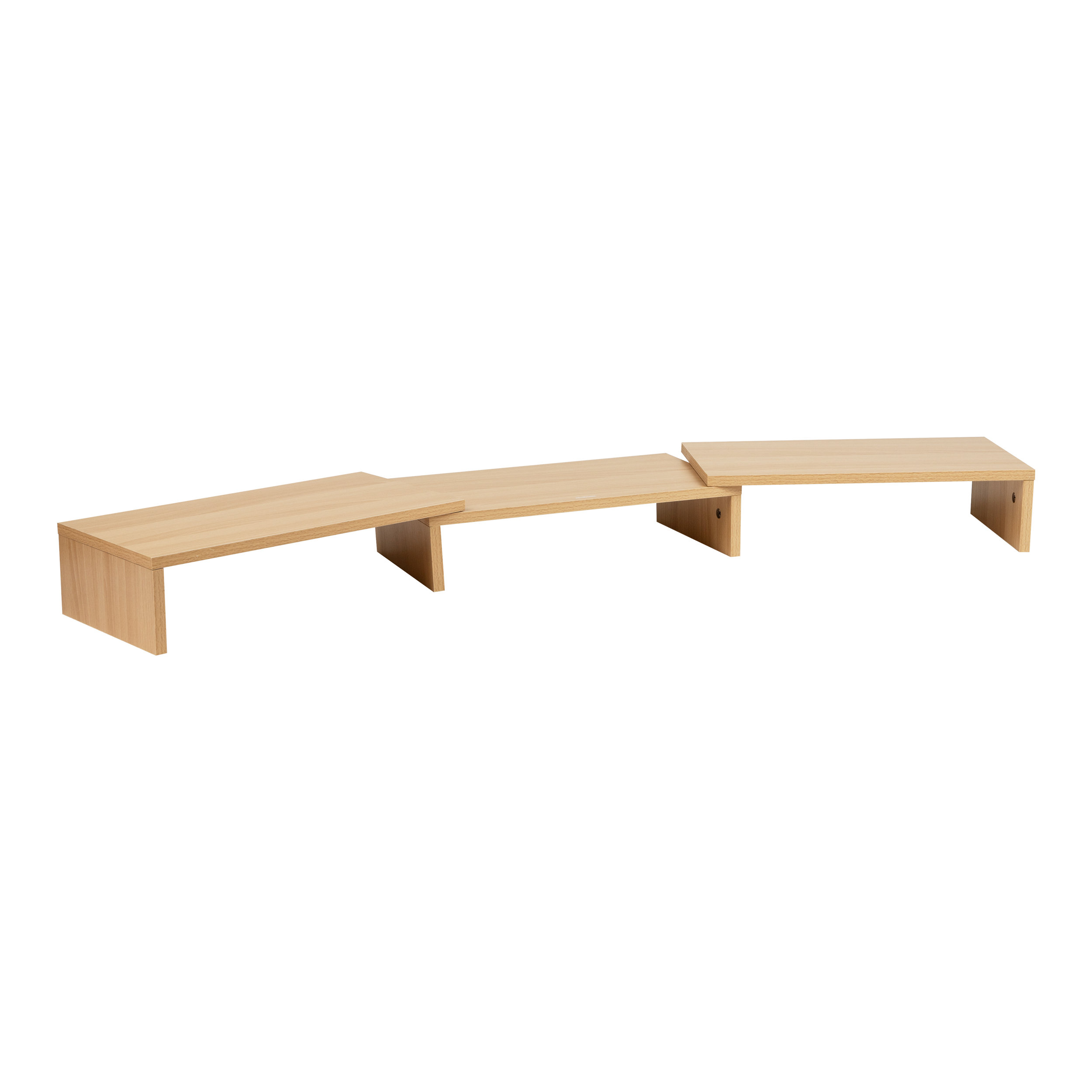 Inbox Zero Dual Monitor Stand, Desktop Organizer, Laptop Riser, Office ...