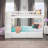 Ilariana Wood Bunk Bed with Staircase and Drawers-2085015708-2036248528