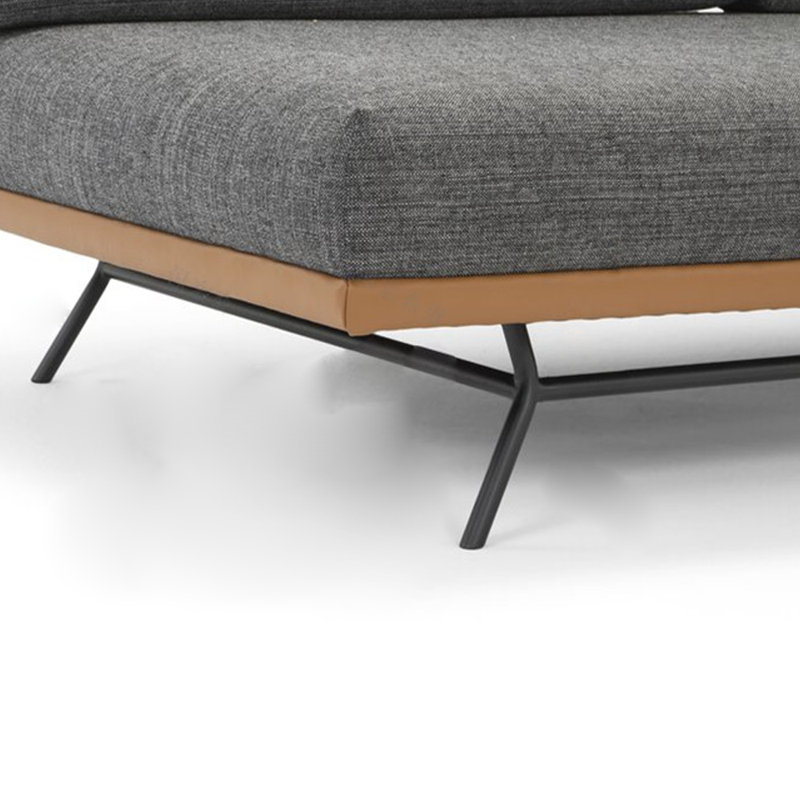 Fauteuil inclinable Nordic Simple, Accoudoir à droite (vu de face)