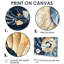 «Coastal Seashell Spiral Of The Ocean II», ensemble d'art mural abstrait vagues modernes-1975879231-1975879226-1975879623