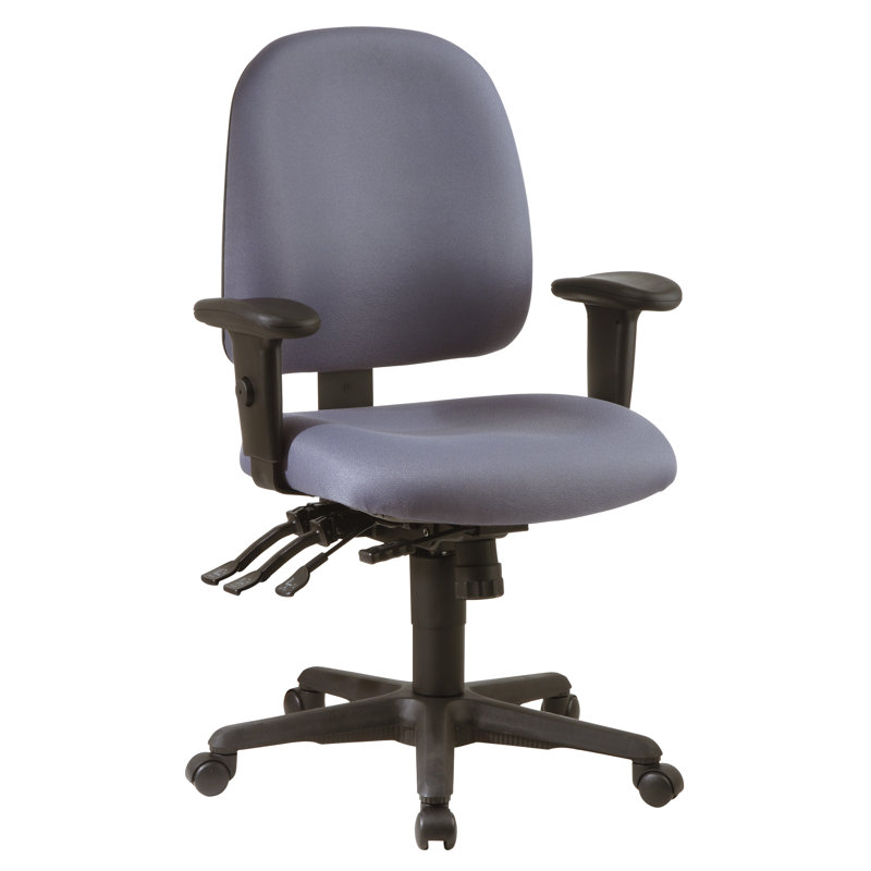 Chaise de travail ergonomique, Icône - gris