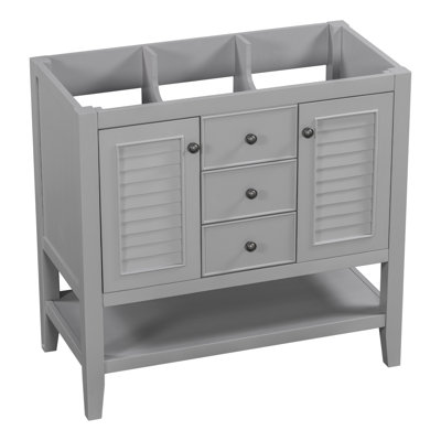 Base de meuble-lavabo simple 36 po seulement
