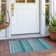 Kinslee Washable Striped Indoor / Outdoor Rug