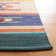 Continuum Flatweave Jute/Cotton Southwestern Rug in Beige/Blue/Green