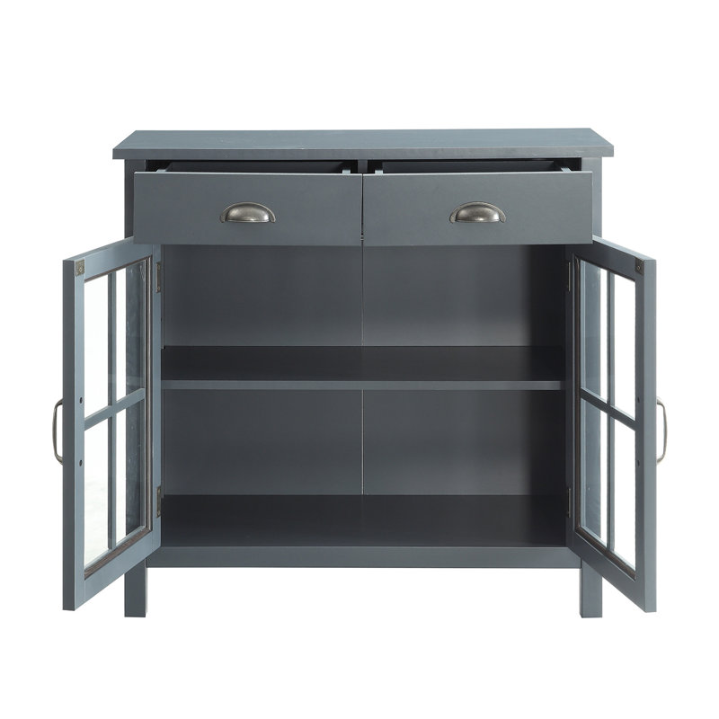 Omolana Accent Cabinet, Gray