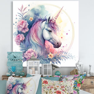 Unicorn Print, Unicorn Printable, Unicorn Print Set of 6, Cute Unicorn Print  Girls Room, Girls Bedroom, Nursery Wall Art, Watercolor Prints -  Canada
