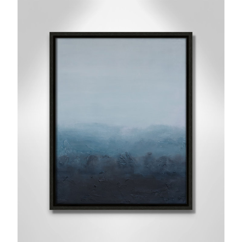 Elemental I Print by S.H. Khan, 12.5'' W x 15.5'' H, Espresso Floater
