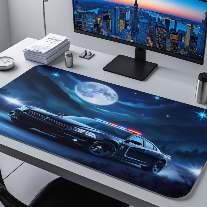 Polyester Desk Pad, 23.6x13.8