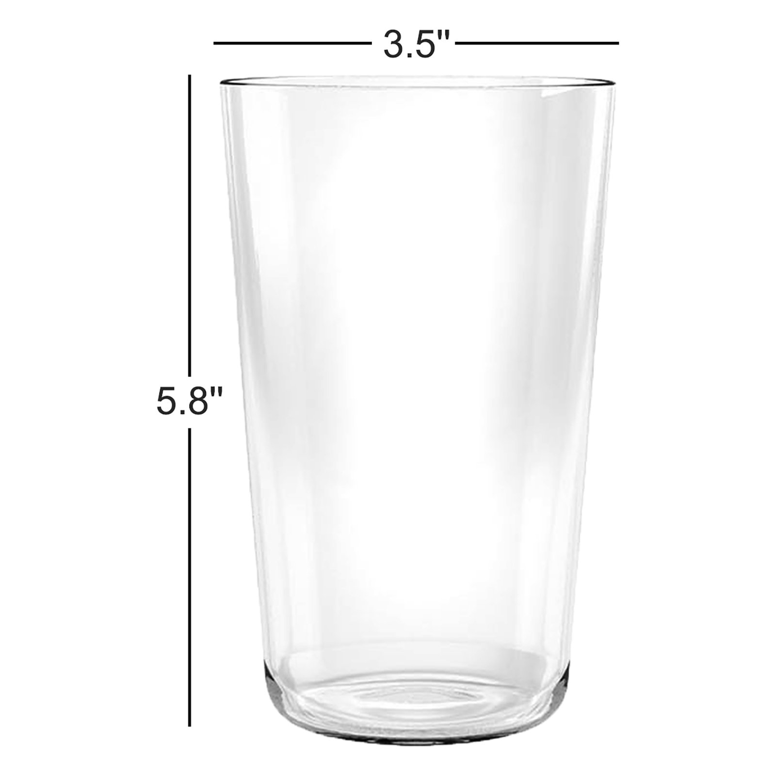 Tarhong Acrylic Drinking Glass, 21.4 oz 