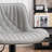 Zager Faux Leather Swivel Adjustable Height Bar Stool-915017402