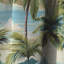 Palmier motif tropical II - Rideau floral - Rideau occultant floral - 1 panneau-107549438