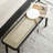 Enticing Black Solid Oak Bench For Bedroom End, Living Room, Or Entryway, 40.28" W, 10.74" D, 16.92" H, Soft Texture And Comfortable Unique Wide, Deep, High, Breathable