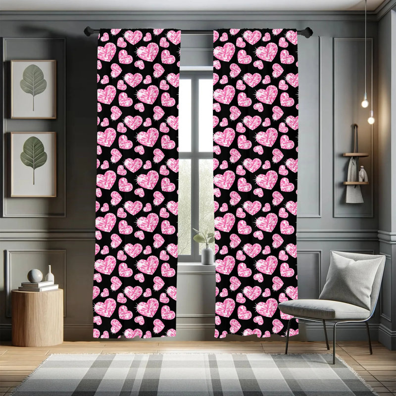 Room Darkening Sliding Panel Pair, 28" W x 63" L