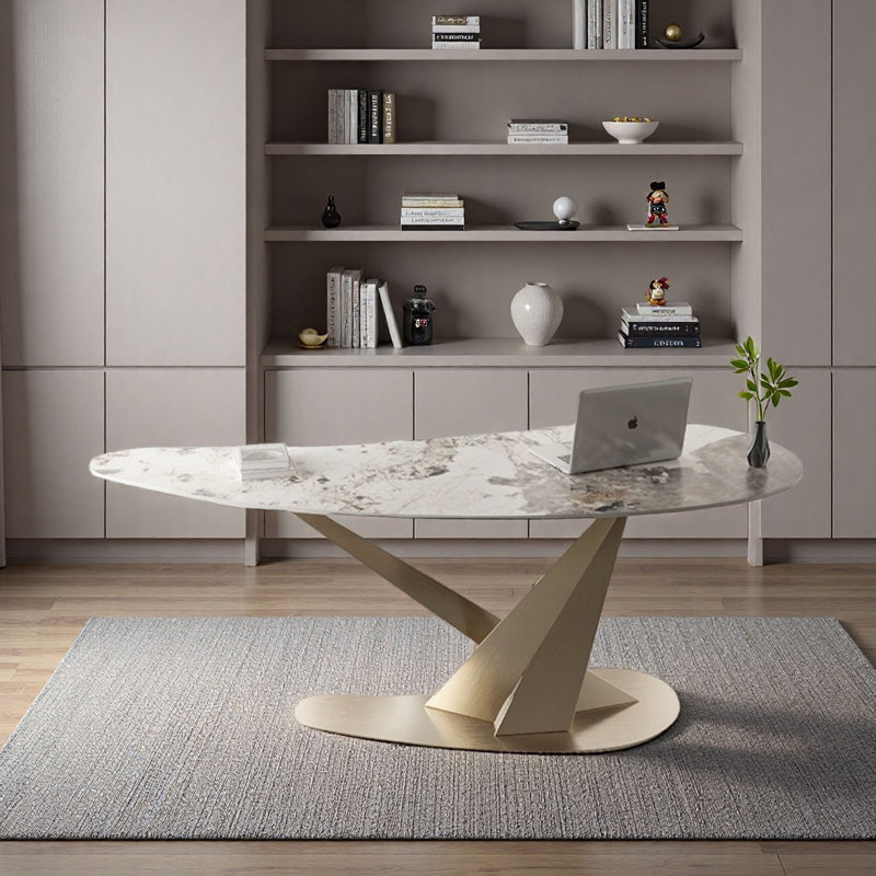 Bureau Modern Modern, H 29,5 po x l 63 po x P 27,6 po