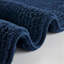 1 tapis de bain réversible 100% coton touffeté 3000 g / m² bleu marine-845491104
