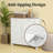 Tilt-Out Dual-Compartment Laundry Hamper Cabinet for Efficient Clothes Sorting and Storage