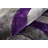 Thionville Shag Purple/Grey Shag Area Rug-1037222752