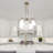 Wynridge Plug & Play 4-Light Chandelier in Transitional and Modern Style-59.6 Inches Tall and 24 Inches Wide-107379196
