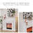 Beige Solid Wood Electric Fireplace-1075082745