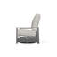 Chaise berçante pivotante cachée en polymère Leeward-98358842-98358853