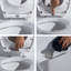 Toilette allongée une pièce 1,3 GPF